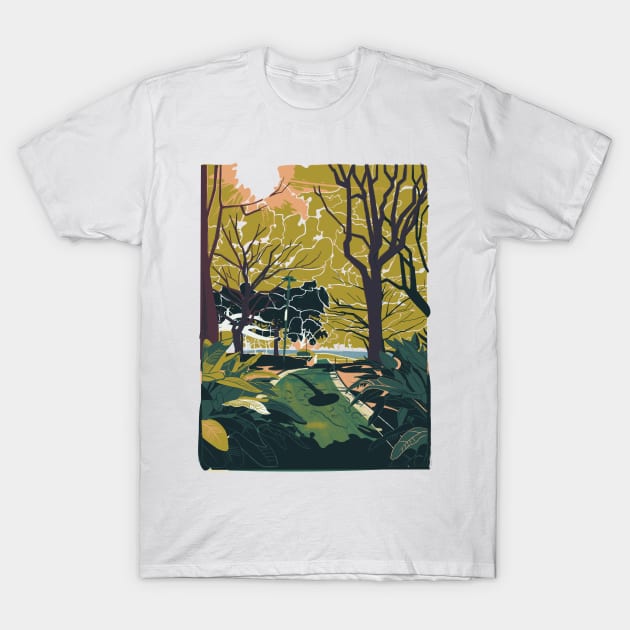 Hyde Park Late Summer T-Shirt by DankAnk